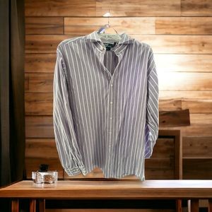 Polo by Ralph Lauren button down, collared dress shirt. Size 17 / XL